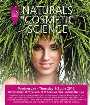 The UK Society of Cosmetic Scientists announce their Naturals in Cosmetic Science Conference.