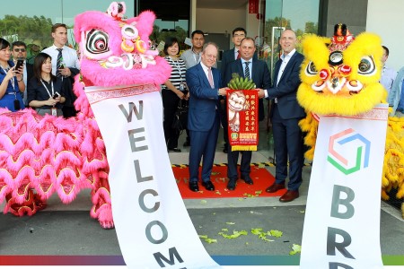 Grand opening of Malaysian silicone plant
