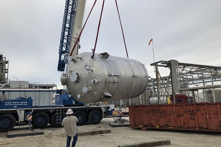 Upgrades for newly-acquired plant