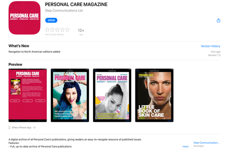 Ingredient data wherever you are with Personal Care App