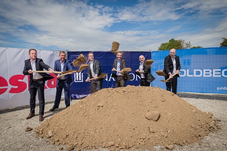 Work starts on new distribution centre for pigments