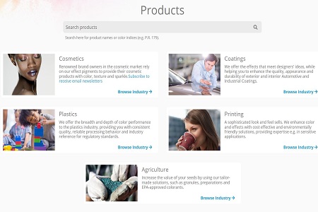 New features for online pigments platform