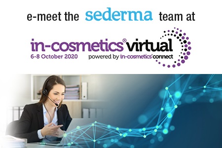 E-meet the Sederma team @ in cosmetics virtual