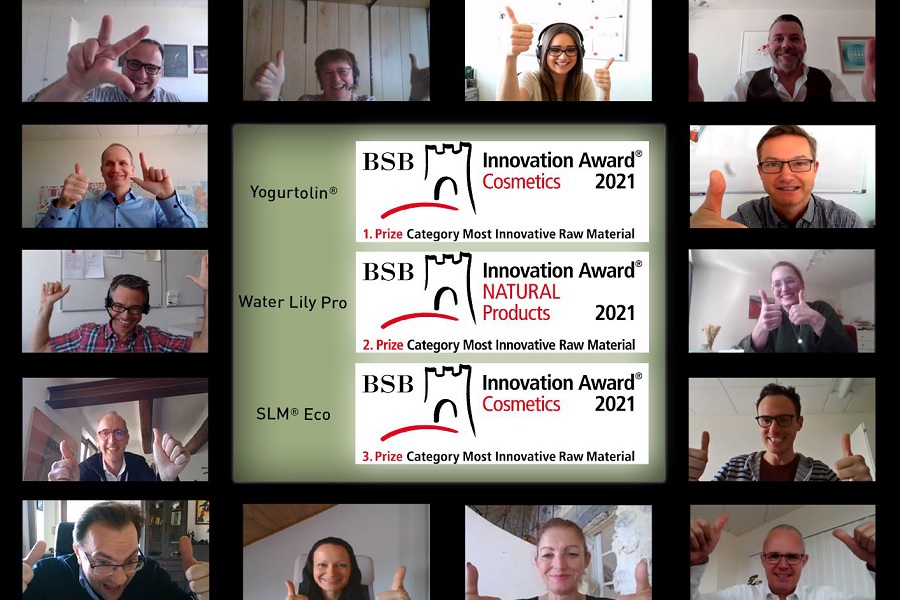 A full set of medals at innovation awards