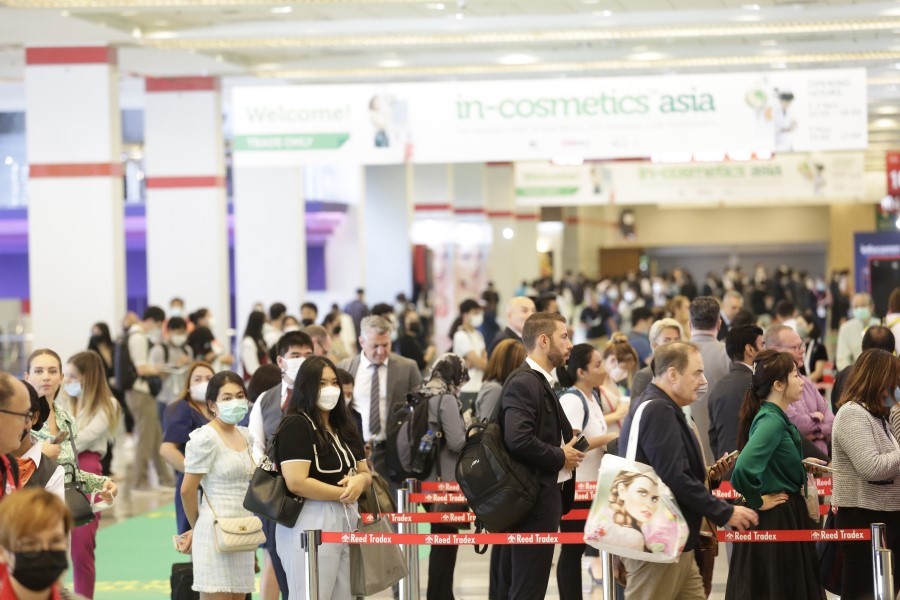 in-cosmetics Asia organiser reveals 2022 attendance figure