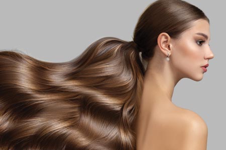 Bioactive peptides for hair restructuring and hair plex