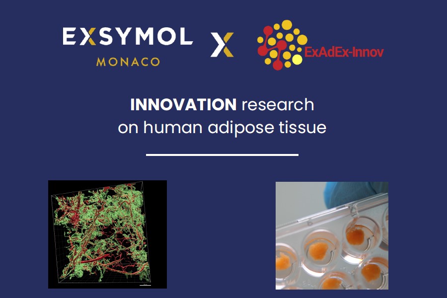 Exsymol partners with ExAdEx-Innov for adipose tissue research