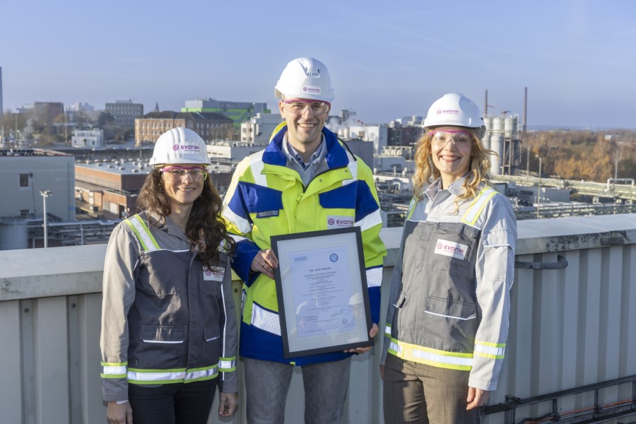 Evonik earns sustainability accreditation for Essen production site