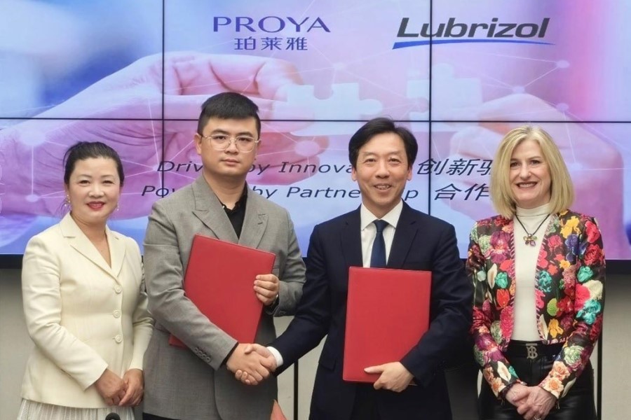 Lubrizol deepens partnership with China’s Proya Cosmetics