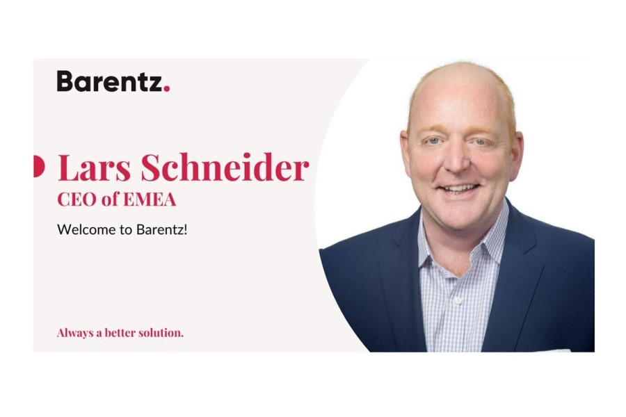 Barentz promotes Lars Schneider to EMEA chief exec