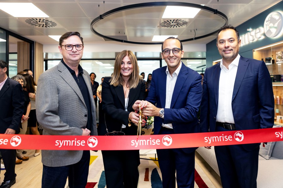 Symrise cuts ribbon on Scent & Care office in Barcelona