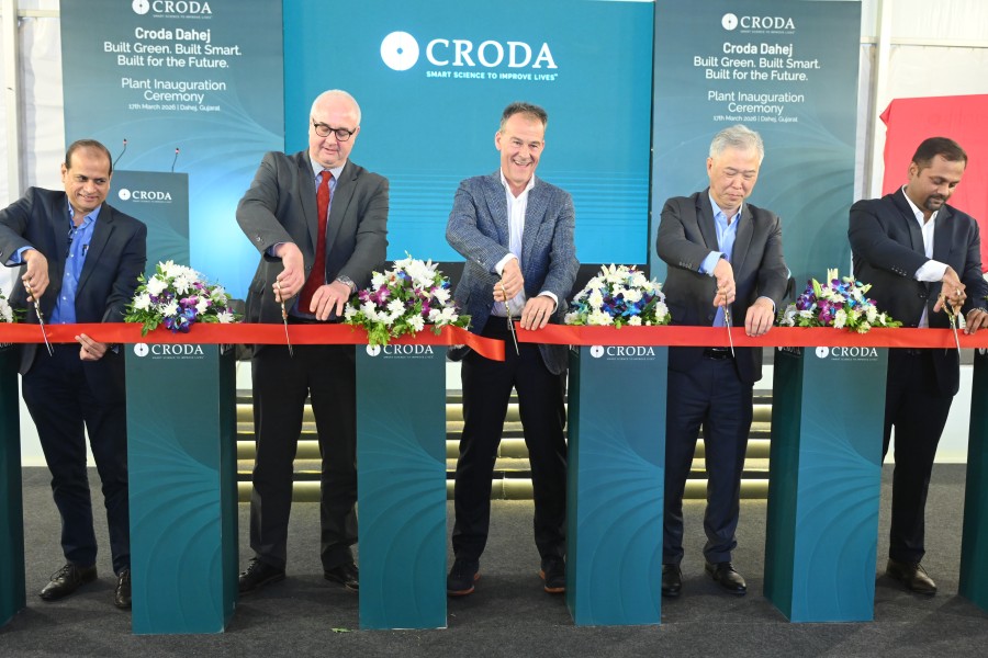 Croda cuts ribbon on India manufacturing plant